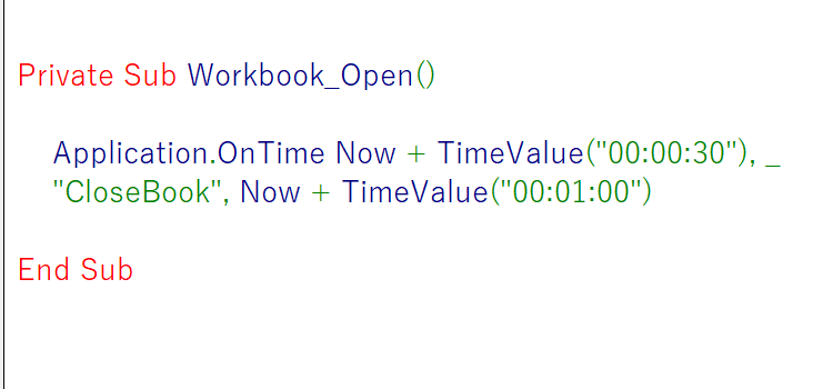 Workbook_Open　自動的に閉じる-1